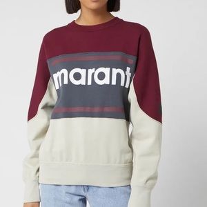 Isabel Marant Gallian Sweatshirt - Burgundy